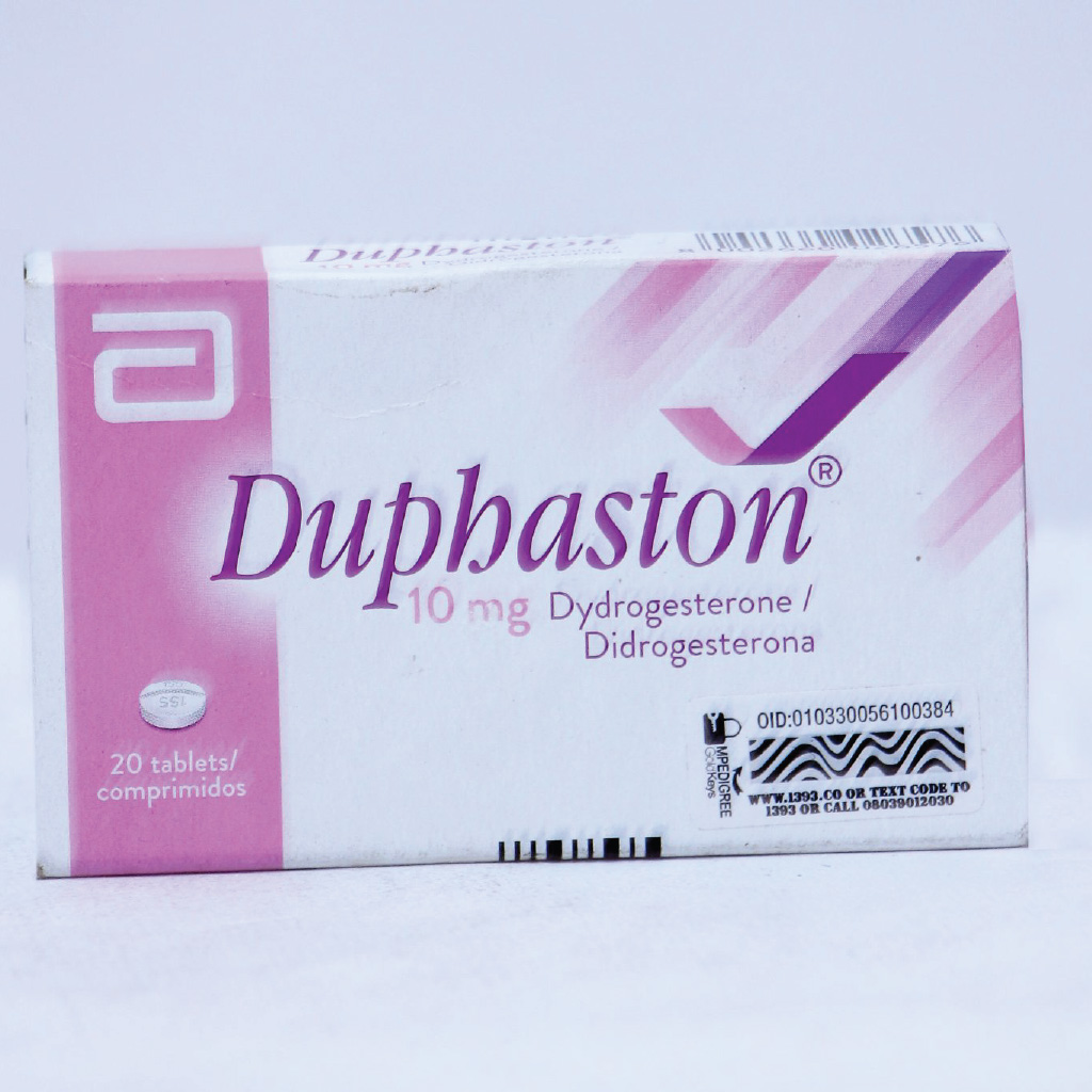 Duphaston, 10mg Tablets, Hormonal treatment for menstrual disorders, 20 tablets