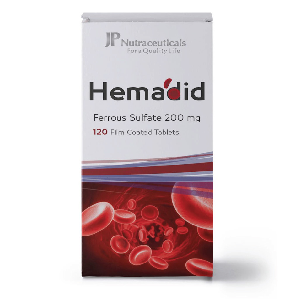 Jp Hemadid 200mg 120 Tablets