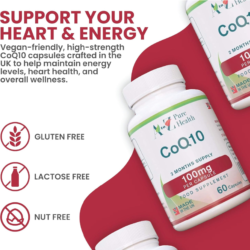 JP CoQ10 Antioxidant Immune System Support Capsules 100mg