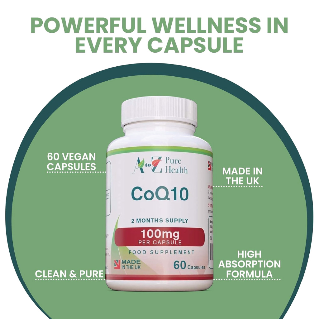 JP CoQ10 Antioxidant Immune System Support Capsules 100mg