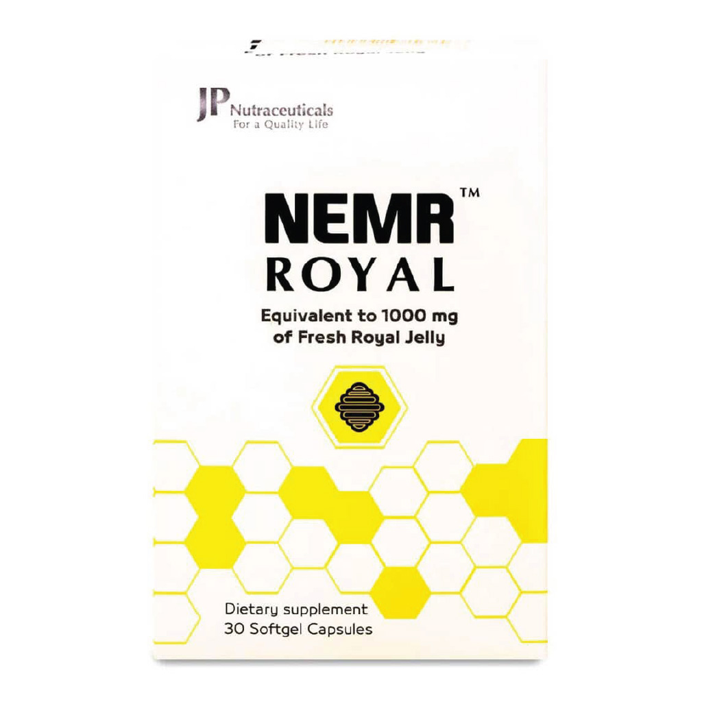 JP Nemr, Royal Jelly 1000mg Softgel Capsules, Immune support and energy supplement, 30 softgel capsules