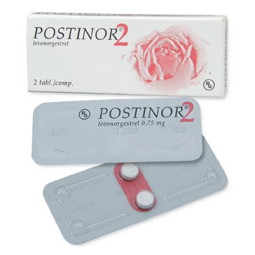 Postinor, 2 Emergency Contraceptive Tablets, Effective post-coital contraceptive pill, 2 tablets