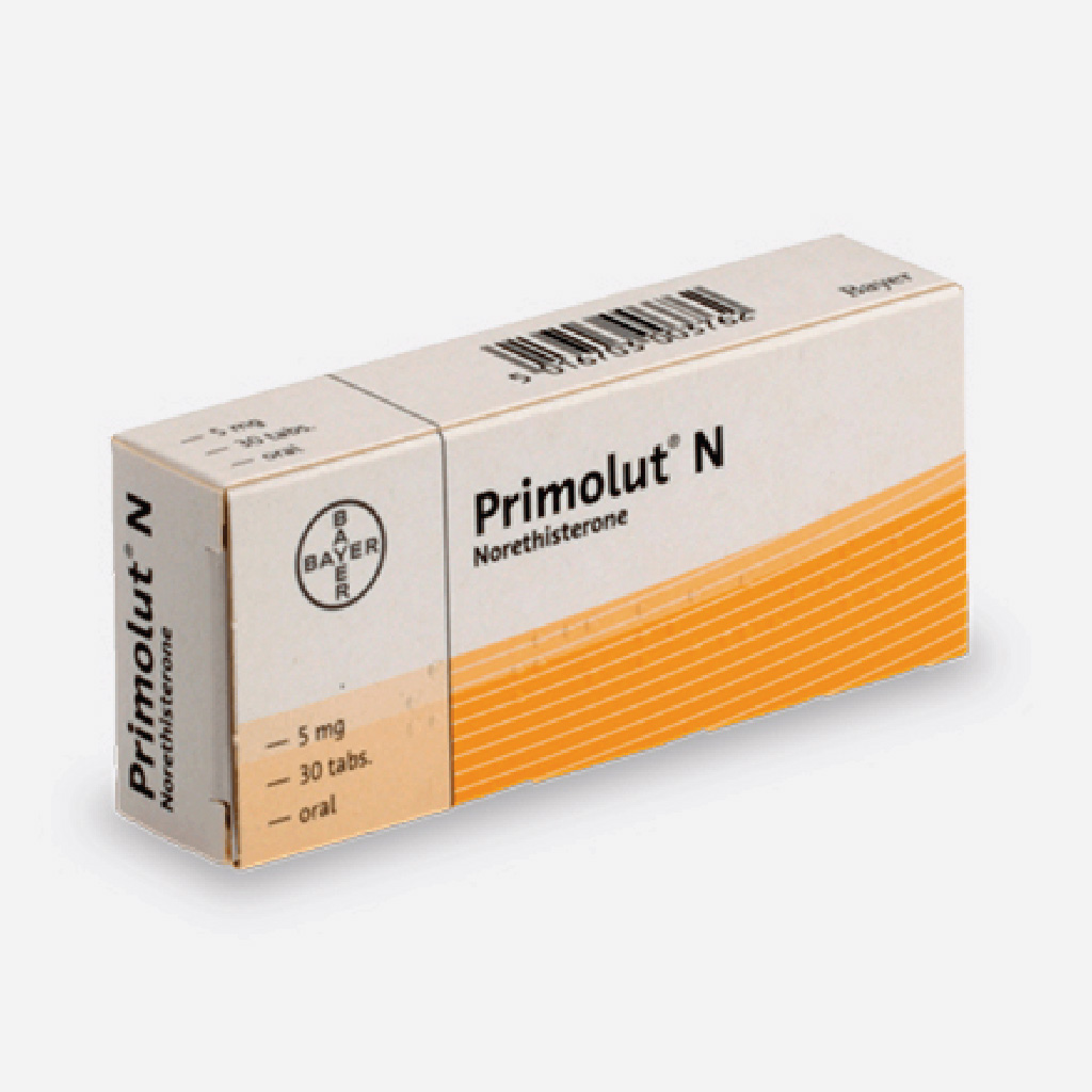 Primulot, N Tablets, Hormonal therapy tablets for menstrual regulation, 30 tablets