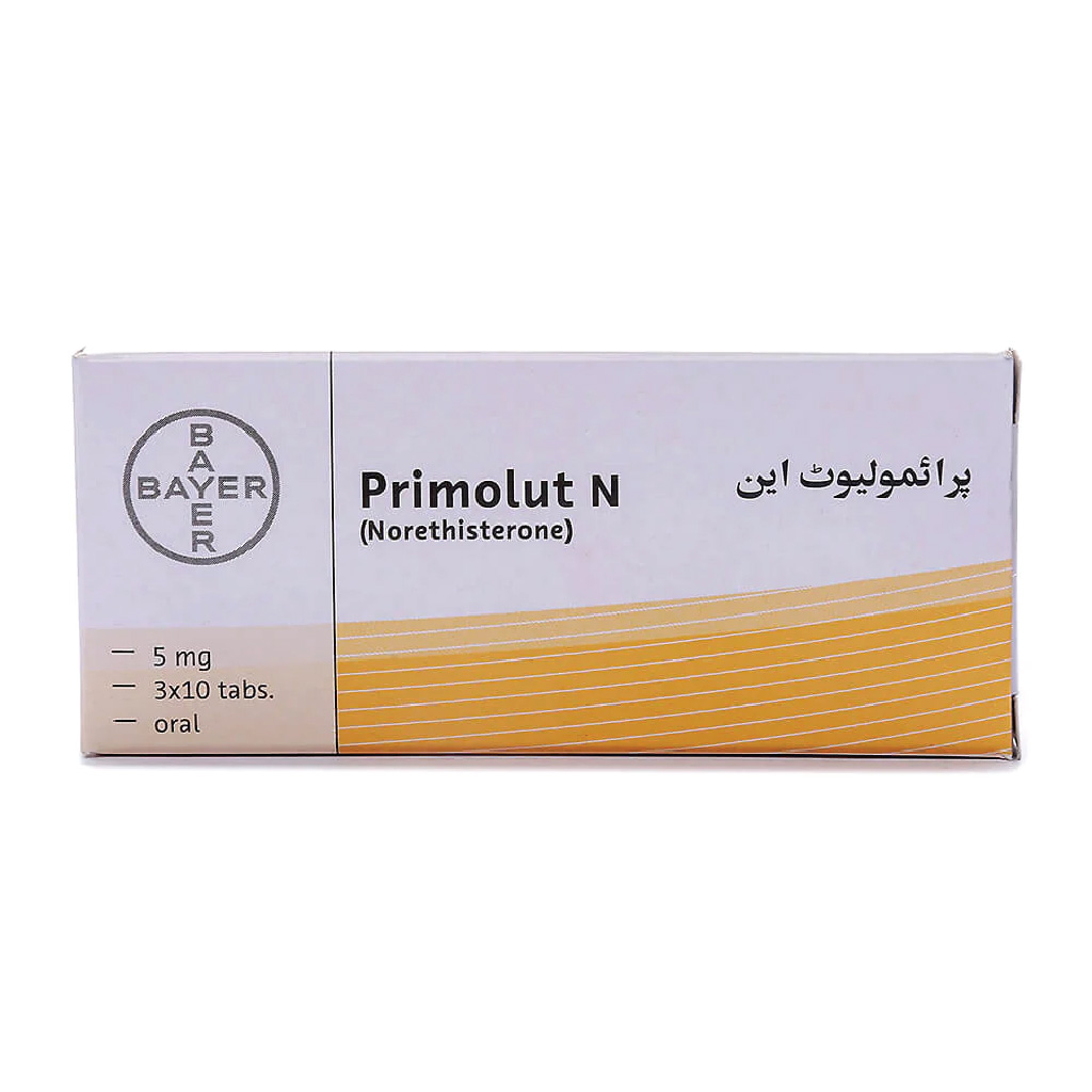 Primulot, N Tablets, Hormonal therapy tablets for menstrual regulation, 30 tablets