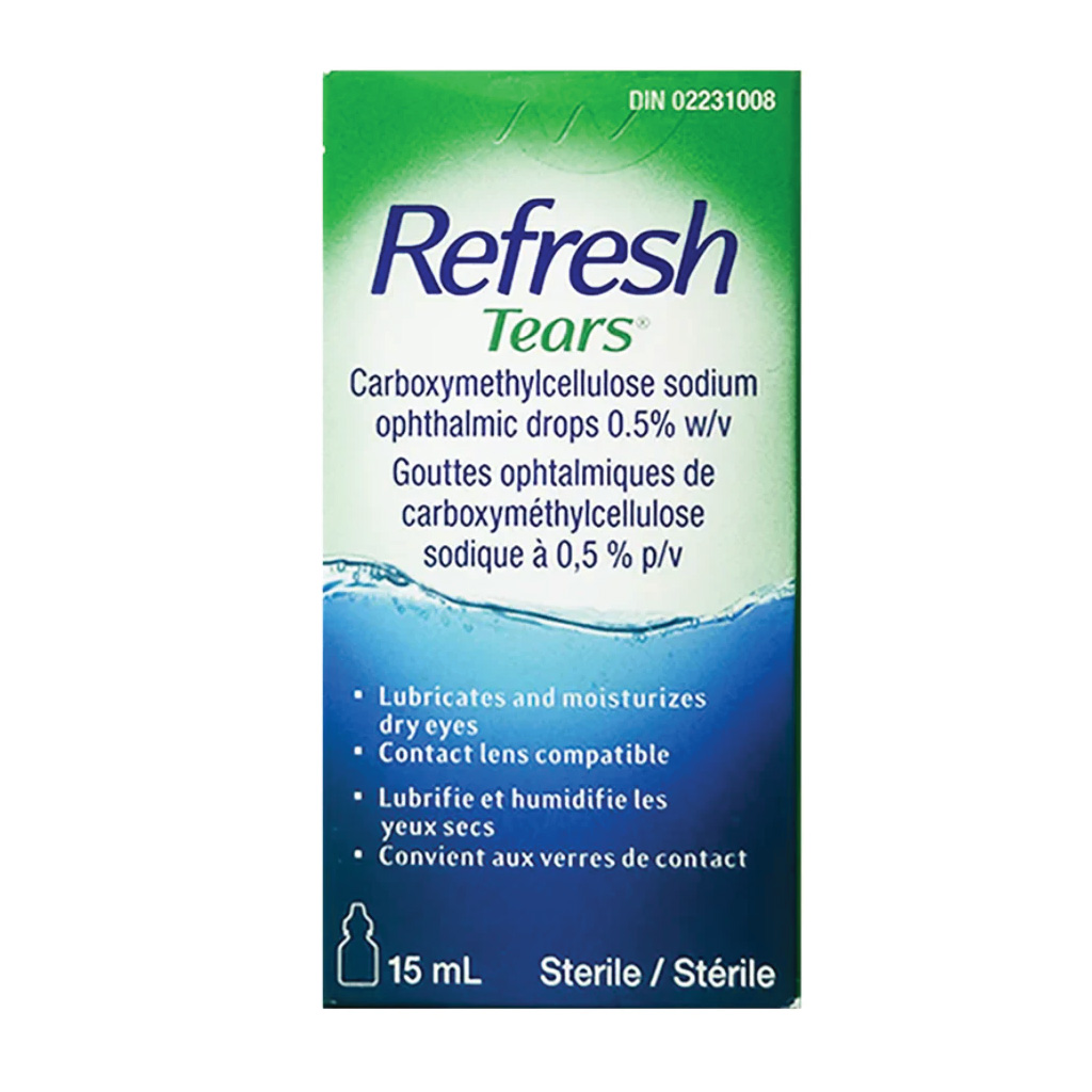 Refresh-Tears, Eye drop solution, Soothing relief for dry irritated eyes, 15 ml