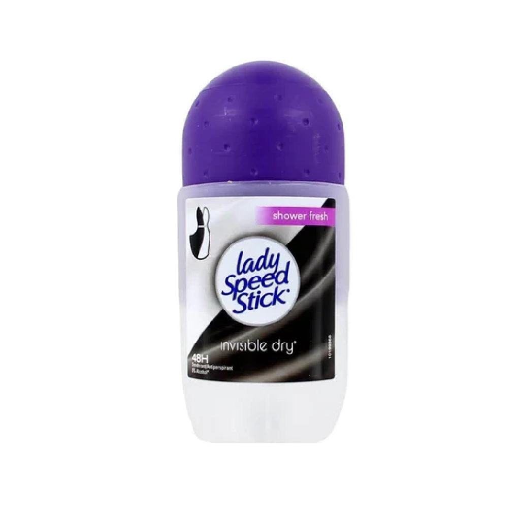 Lady Speed Stick Invisible Dry Shower Fresh Deodorant Roll On 50mL