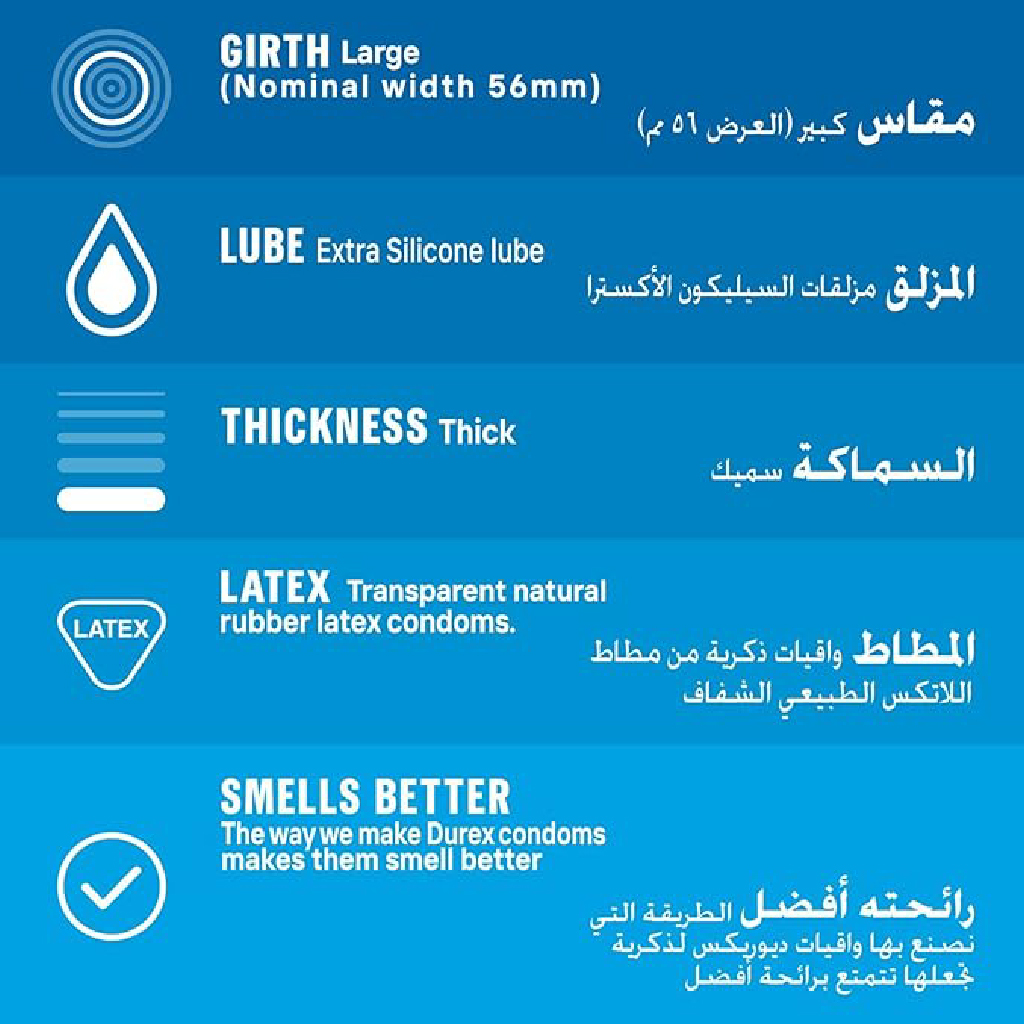 Durex Extra Safe Condoms 20's