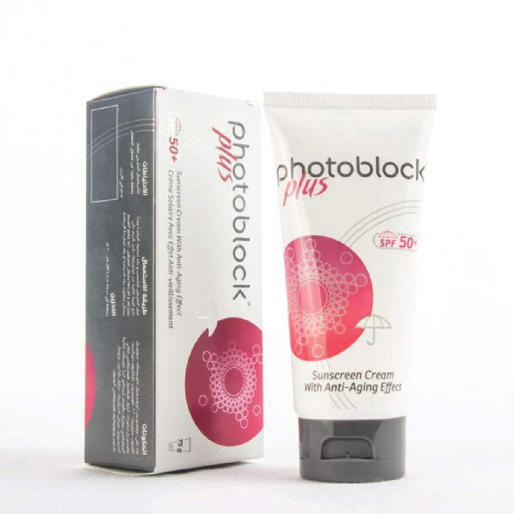 Derma Pella Photo block Plus SPF50+ Sunscreen Cream With Anti Aging effect 75g