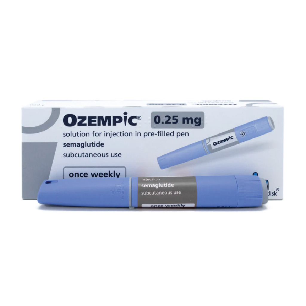 Ozempic, 0.25mg Solution for Injection in Pre-Filled Pen, Injectable medication for type 2 diabetes management