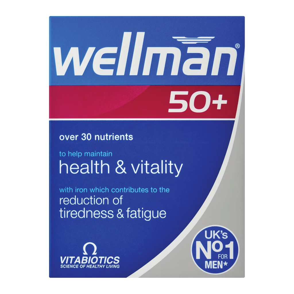 Vitabiotics Wellman – men’s daily multivitamin 30 Cap.