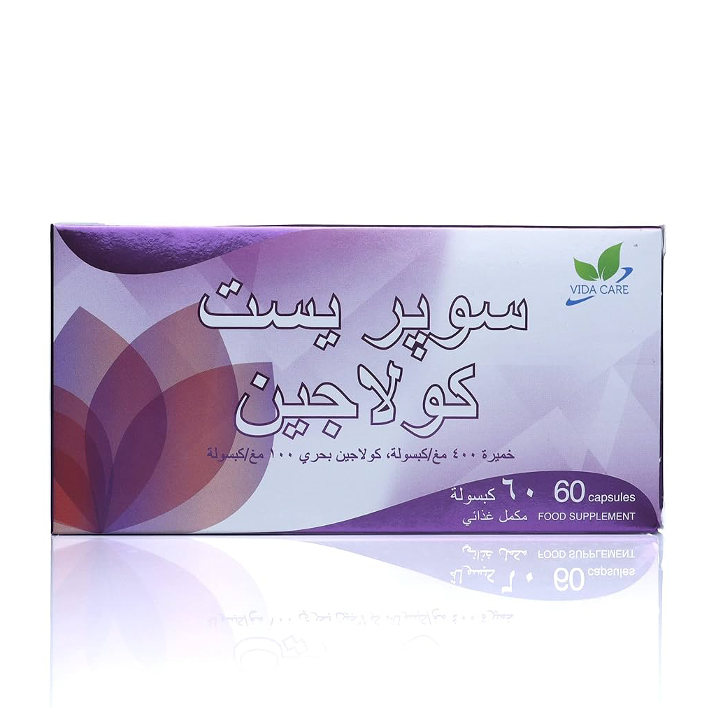 Super Yeast, Collagen Capsules, Collagen supplement for skin and joint health, 60 capsules