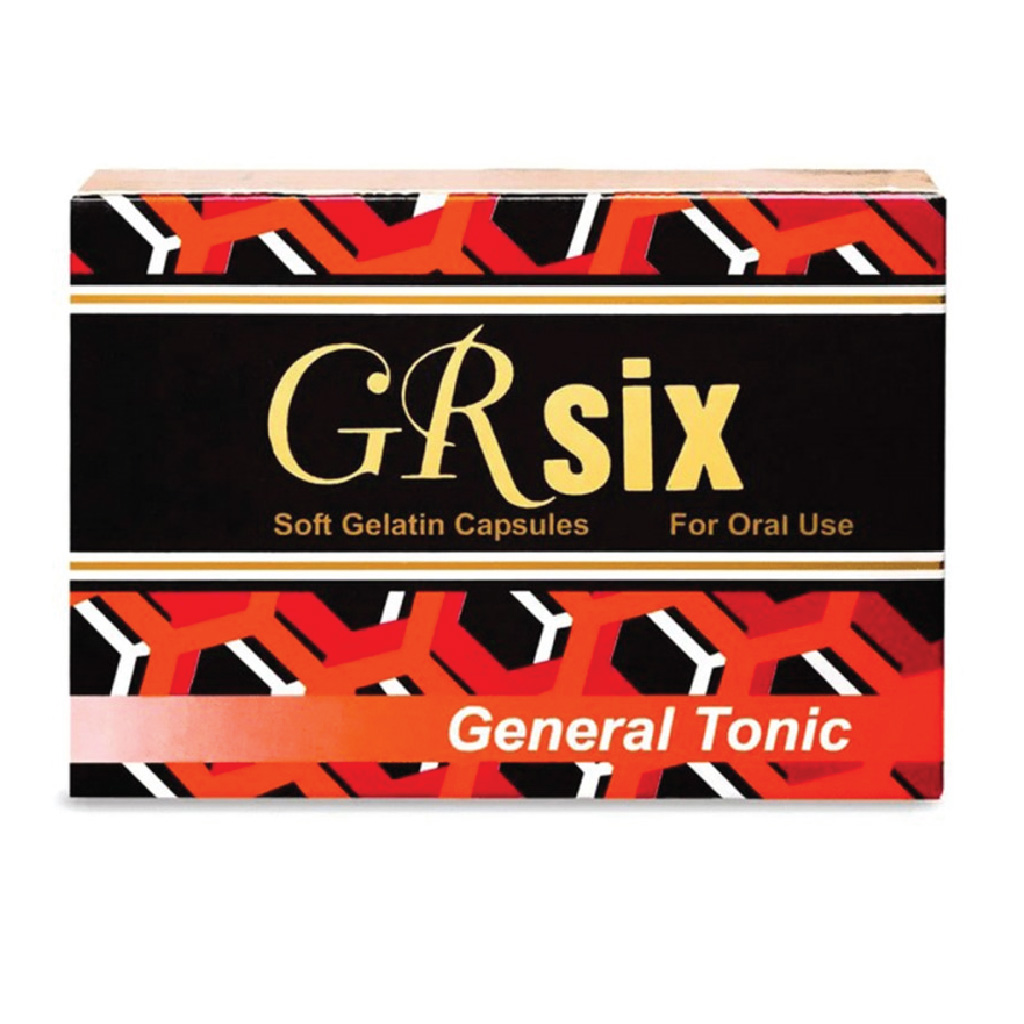 G.R Six 16 General Tonic Capsules