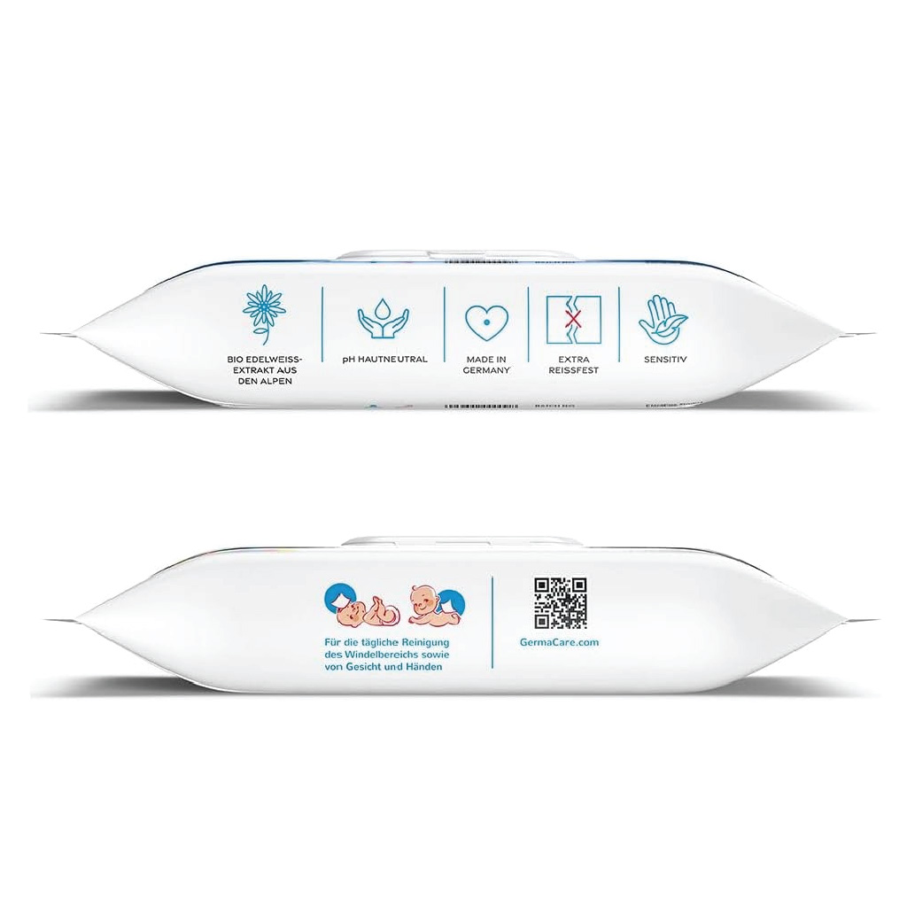 Germacare Baby Wet Wipes, 60 Sheets