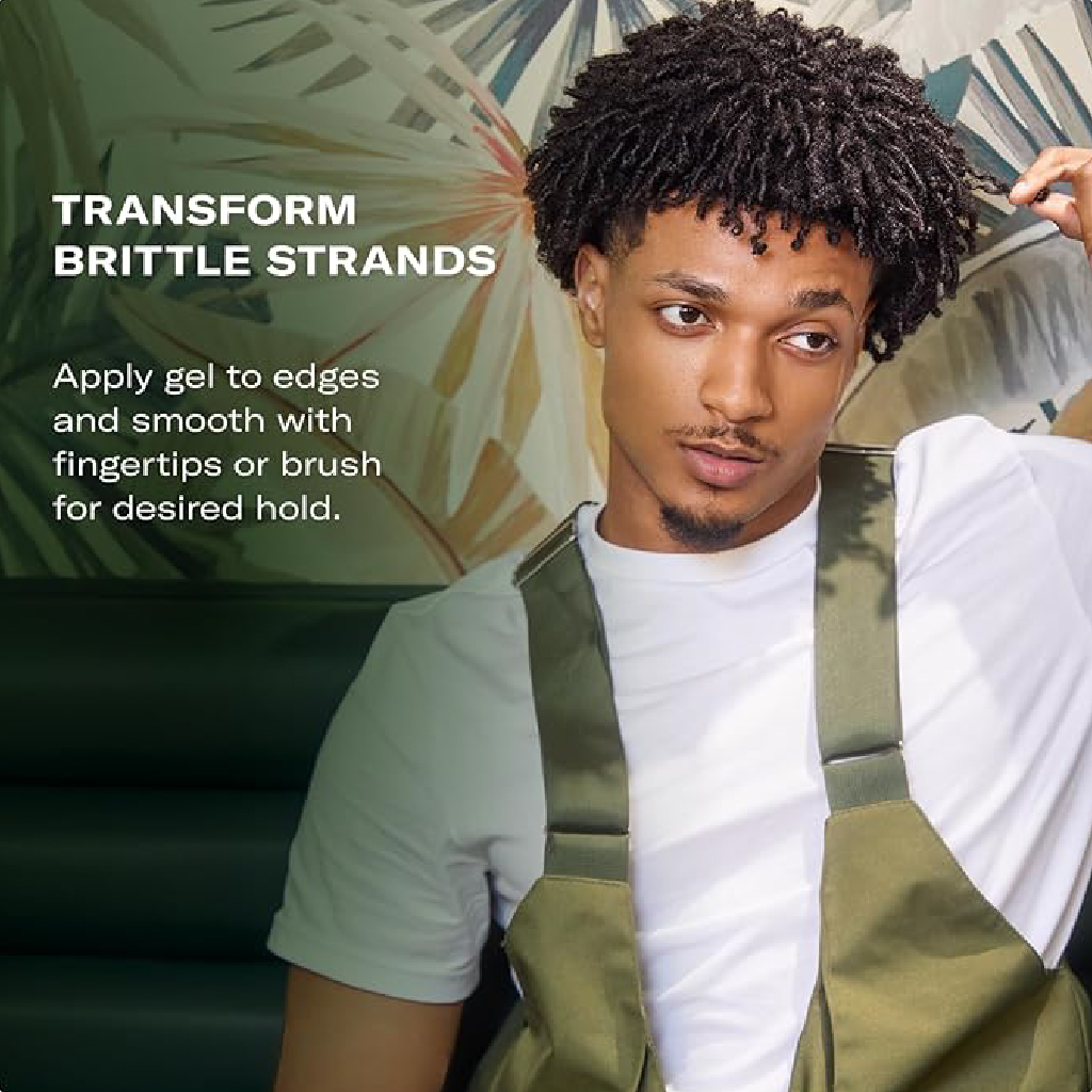 Mielle, Organics Rosemary Mint Edge Gel Hair -, Lightweight moisturizing gel, 57 g