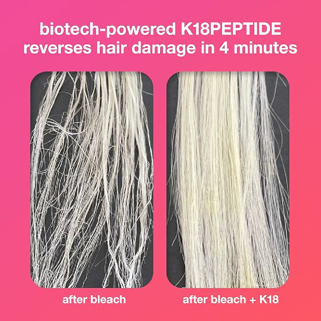 K18, Leave-In Molecular Repair Hair Mask, Deep repairing treatment for damaged hair, 15ml