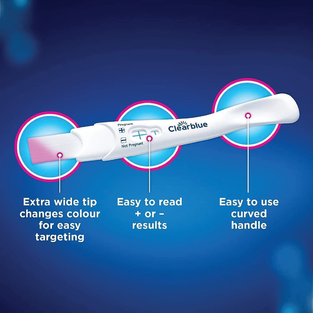 Clearblue, Rapid Detection Pregnancy Test, Early and accurate pregnancy detection test