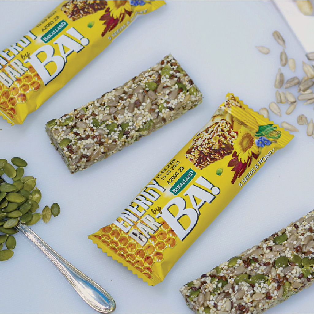 BAKALLAND BA! ENERGY BAR 5 NUTS 40G