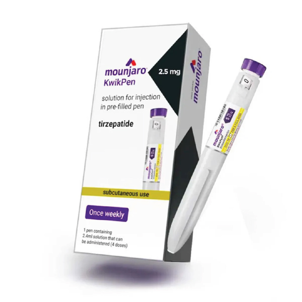 Mounjaro Kwikpen Tirzepatide 2.5mg /0.6ml 2.4ml