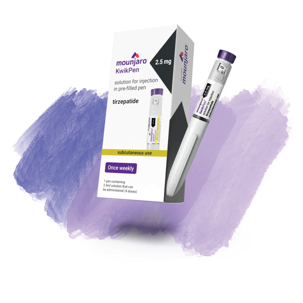 Mounjaro Kwikpen Tirzepatide 2.5mg /0.6ml 2.4ml