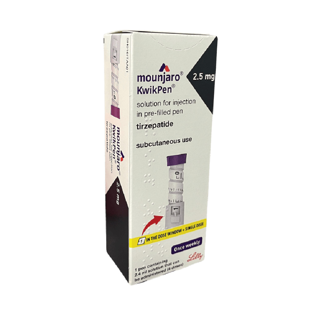 Mounjaro Kwikpen Tirzepatide 2.5mg /0.6ml 2.4ml