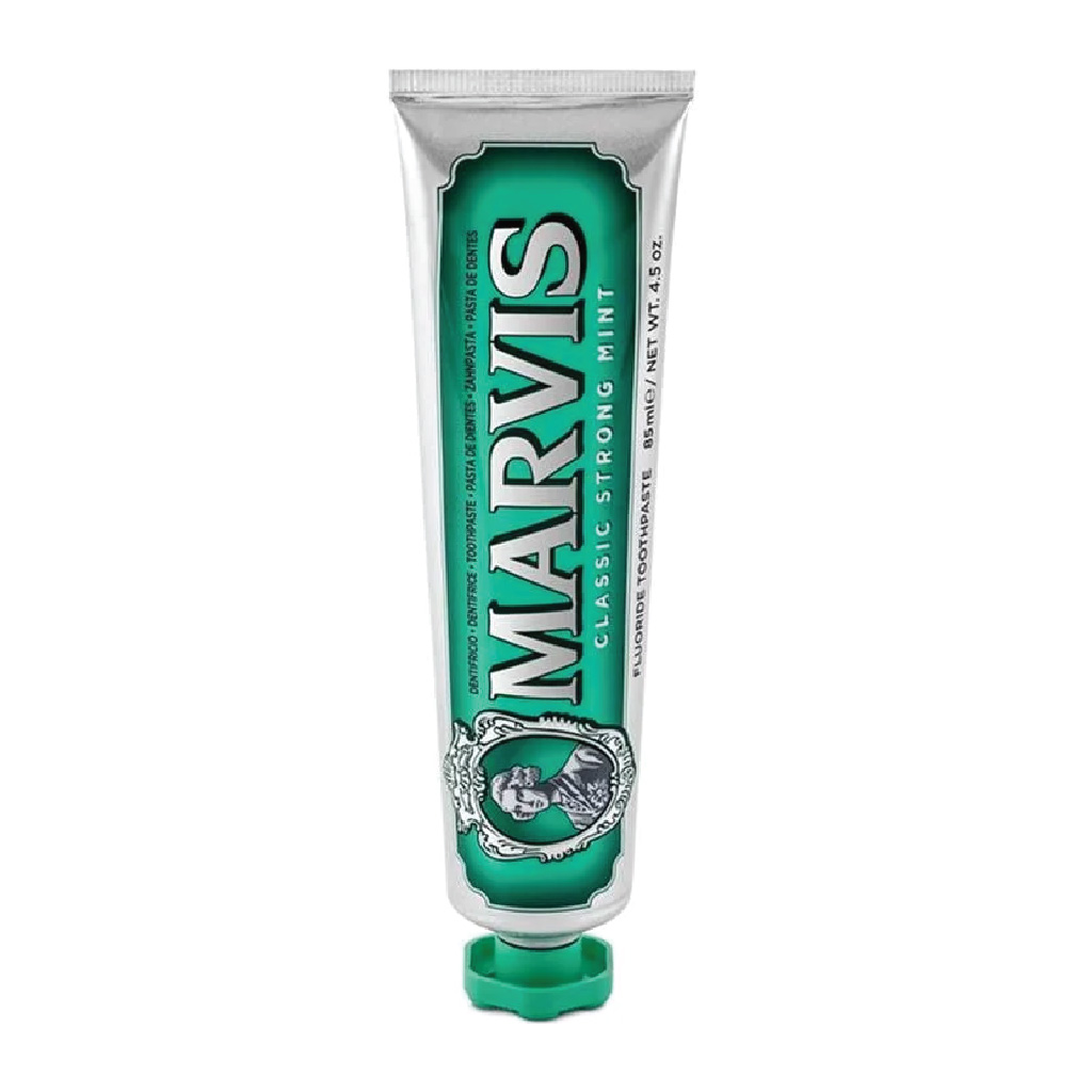 Marvis, Classic Strong Mint Toothpaste, Classic mint flavored toothpaste for fresh breath, 85 ml