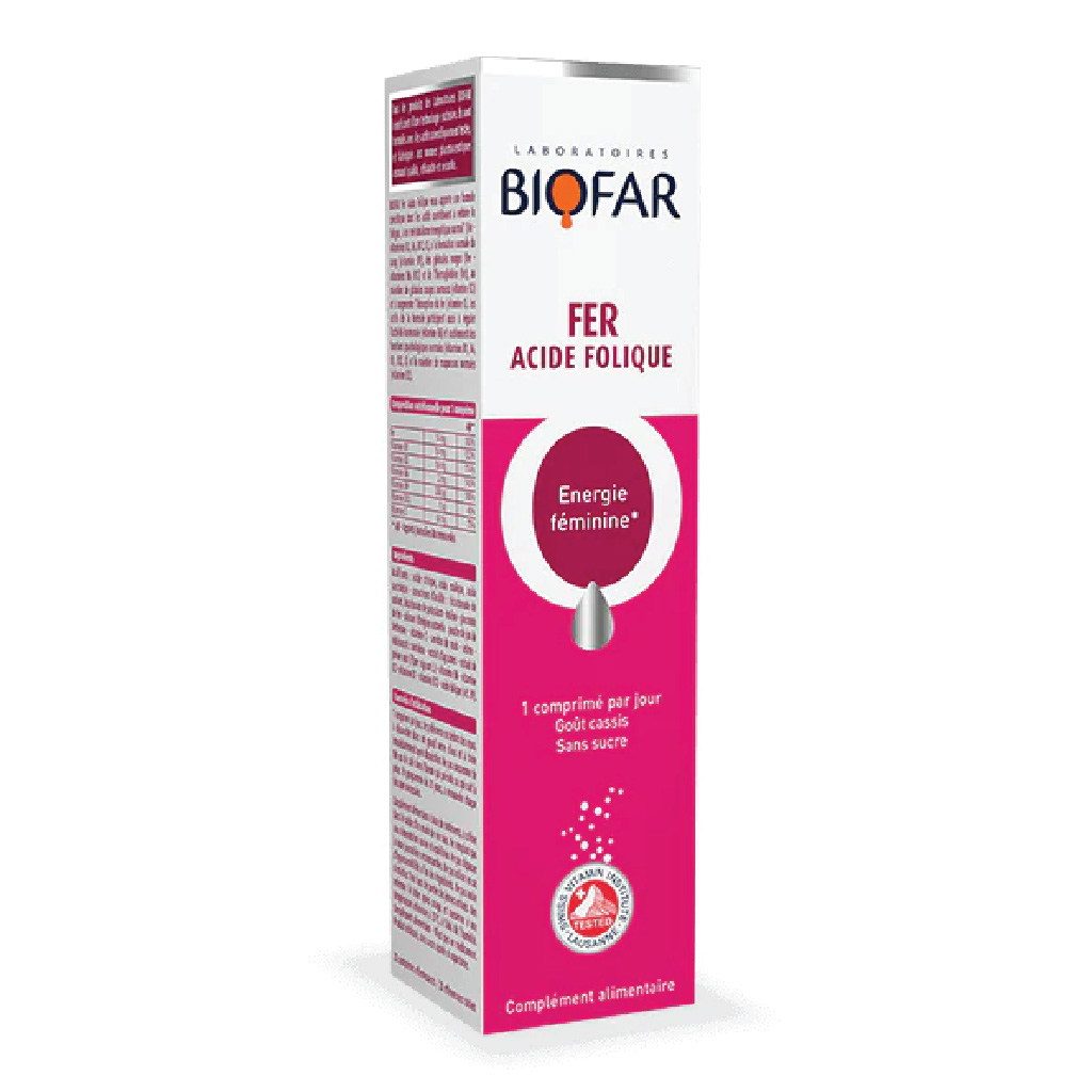 Biofar, Health Support, Medicinal tablets for health support, Iron Folic Acid 20 Tabs