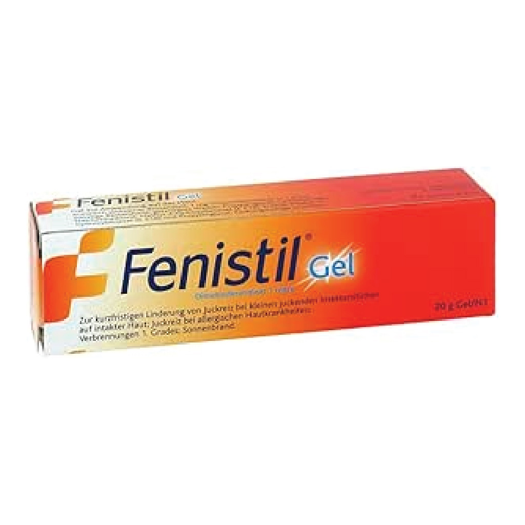 Fenistil, 20g Gel, Soothing anti-itch gel for insect bites and skin irritation, 20g