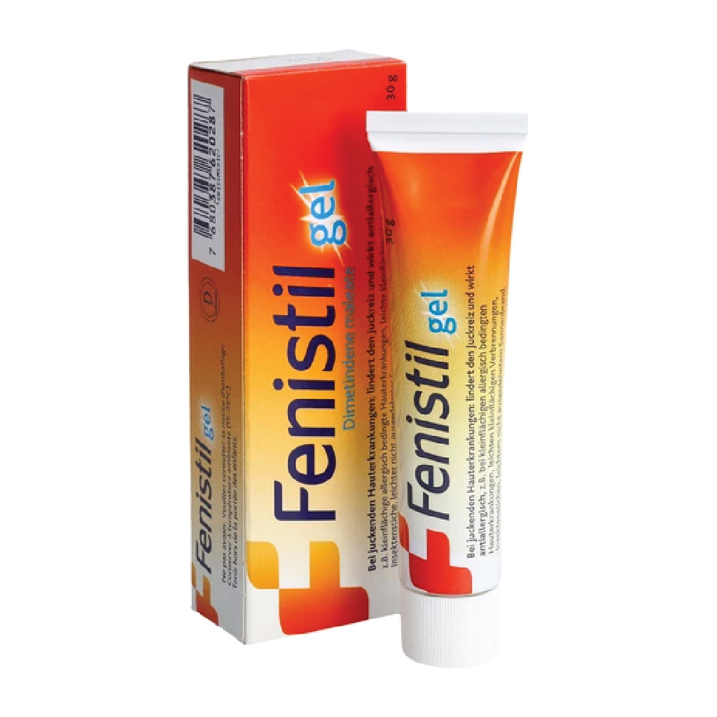 Fenistil, 20g Gel, Soothing anti-itch gel for insect bites and skin irritation, 20g