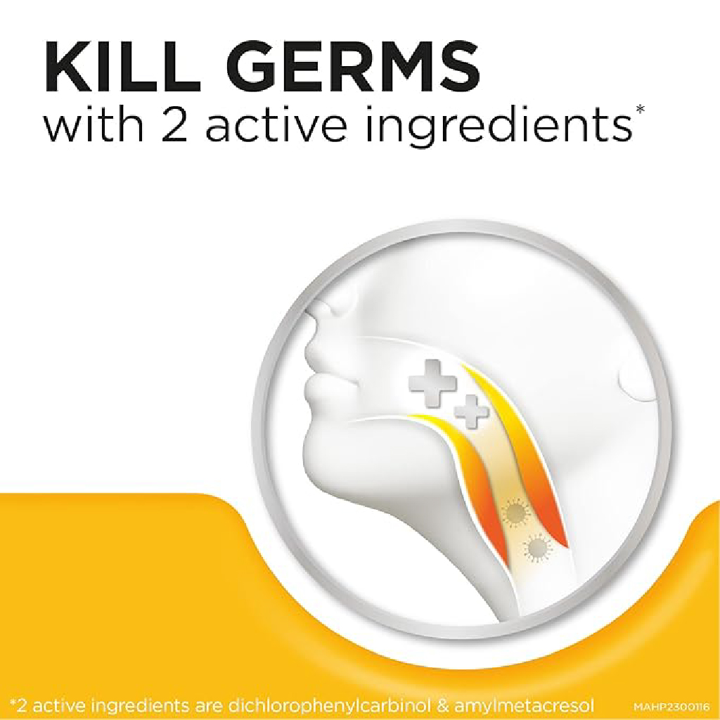 Strepsils Honey & Lemon Soothing Lozenges, Pack of 24's