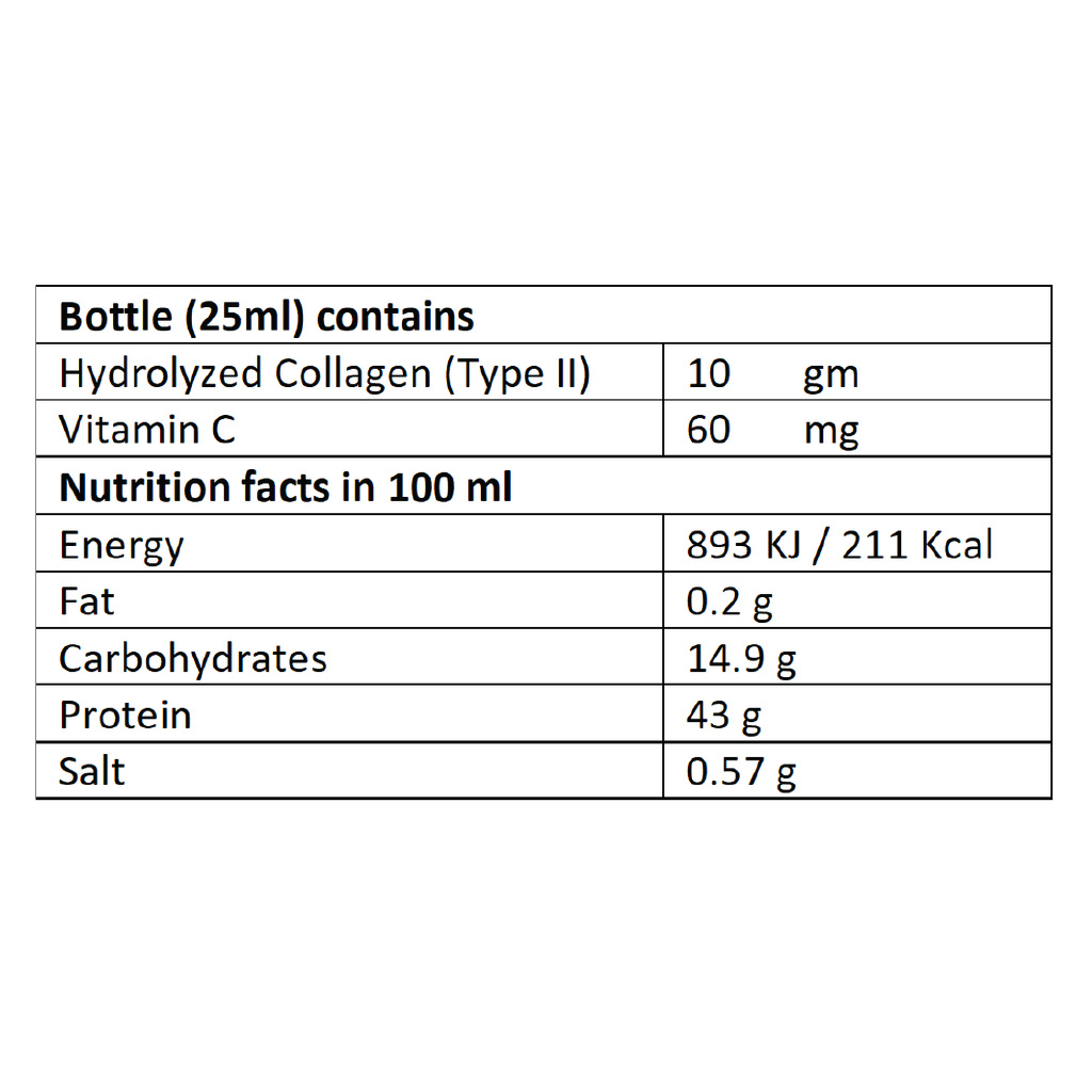 Collajoy, Collagen 10mg Drinkable Vials, Liquid collagen supplement for skin health, 30 vials