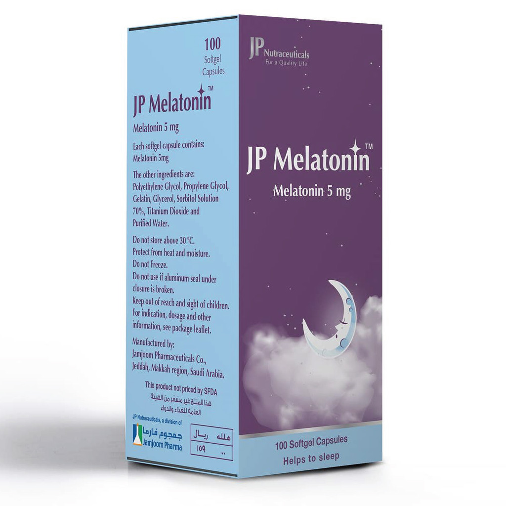 Jp Melatonin 5 mg 100 Tablets