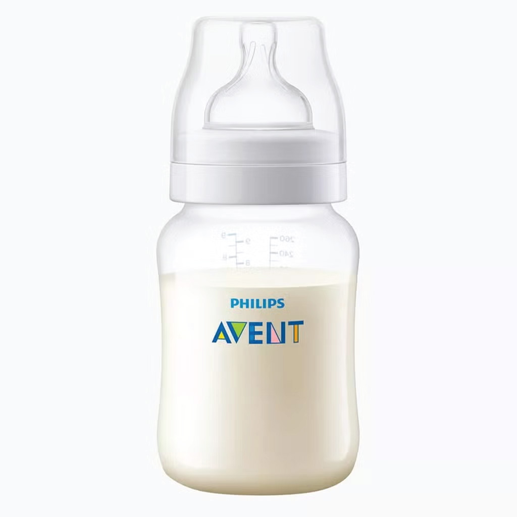 Philips Avent 260ml Anti-Colic Baby Feeding Bottle Without Air Free Vent - SCF813/61