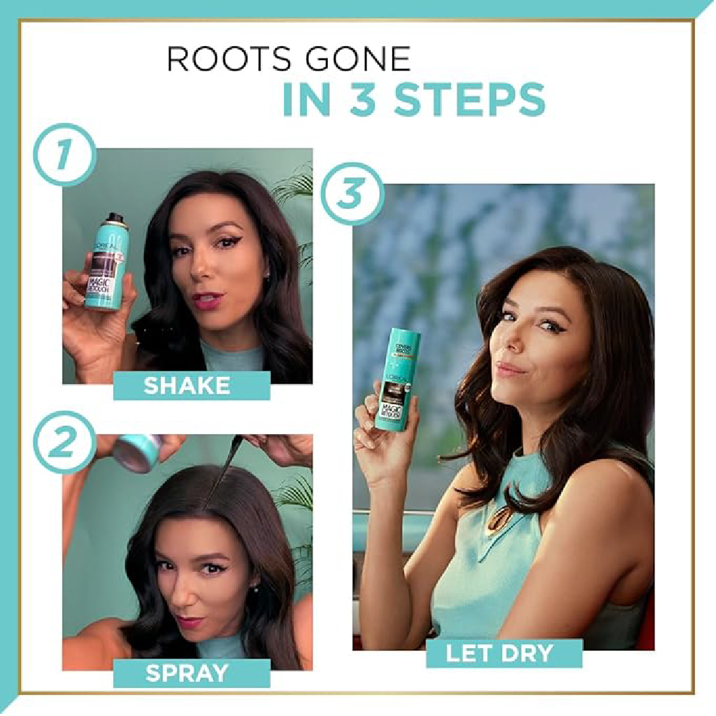 L’Oréal, Magic Retouch Root Concealer, Instant dark brown root touch-up spray