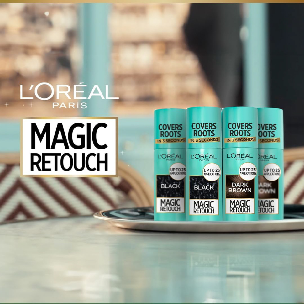 L’Oréal, Magic Retouch Root Concealer, Instant dark brown root touch-up spray