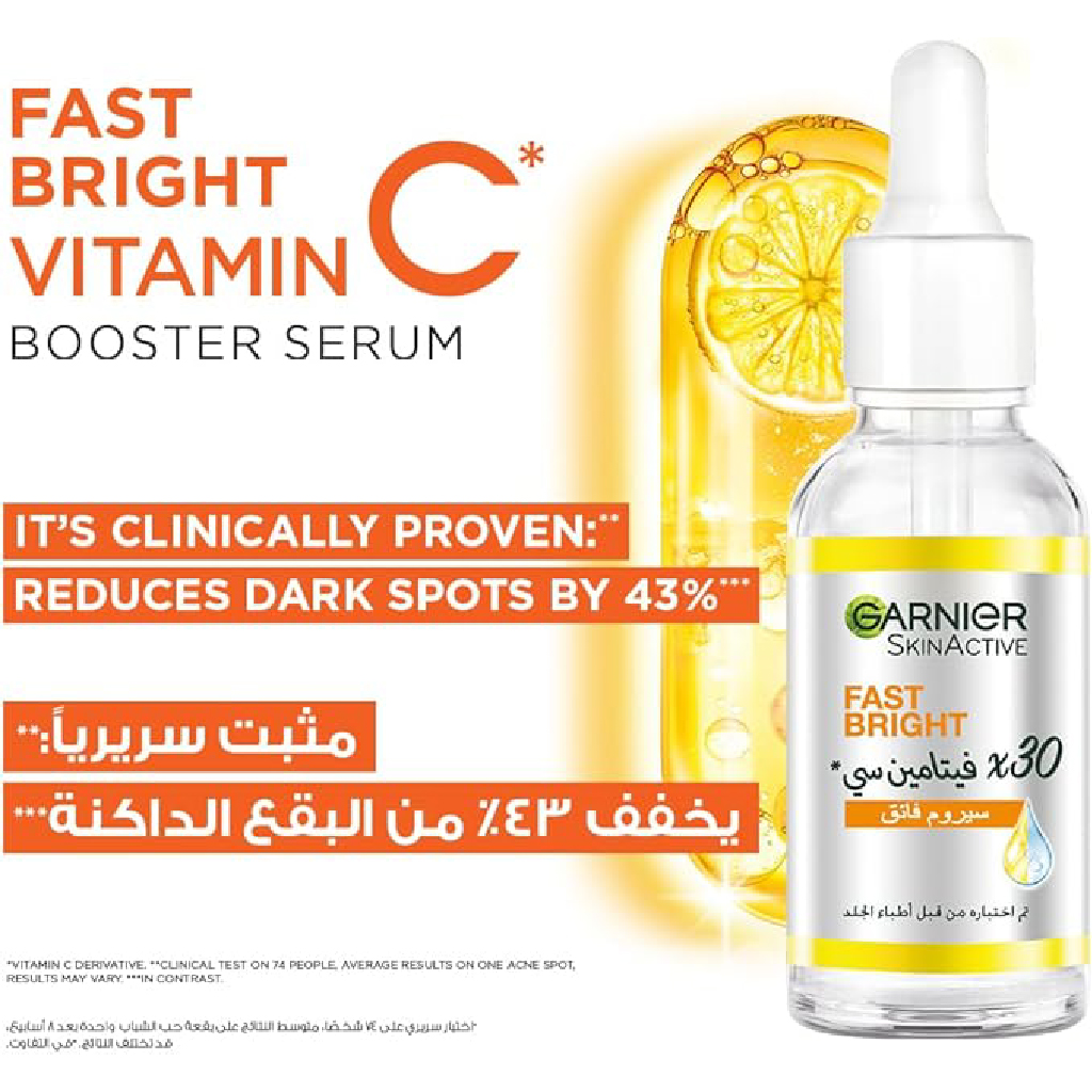 Garnier, Dark Spot Serum, Targeted serum for dark spot correction, 30ml