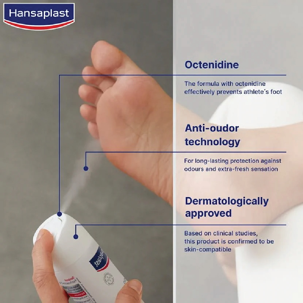 Hansaplast Foot Expert Protection 2 In 1 Spray 150 mL