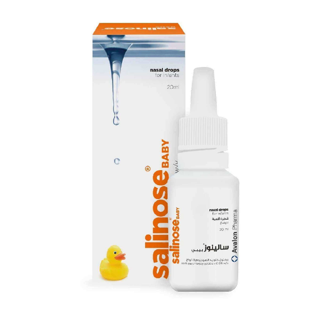 Salinose, Baby Nasal Drops, Gentle nasal drops for infant congestion relief