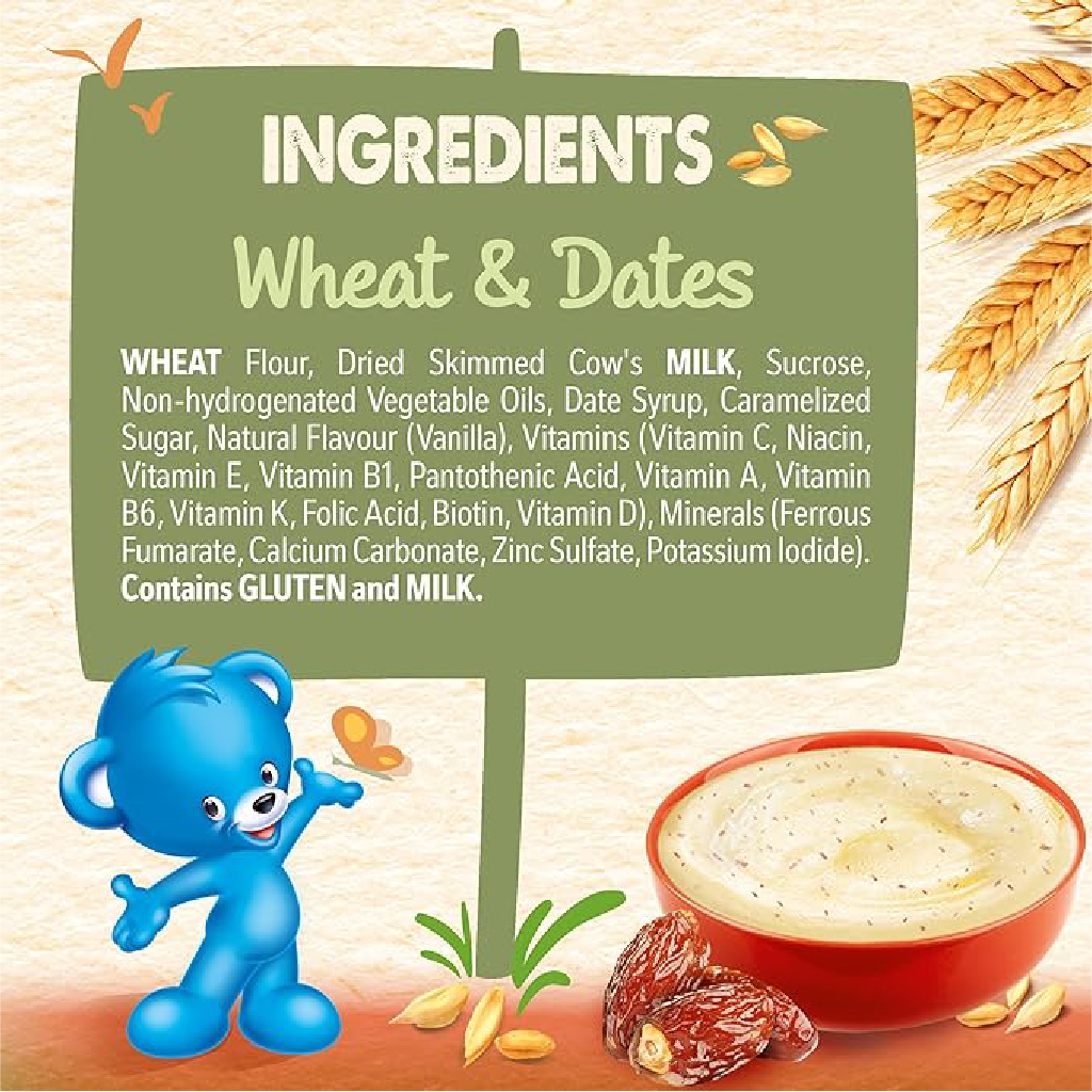 Nestlé Cerelac Wheat & Date Pieces 1kg