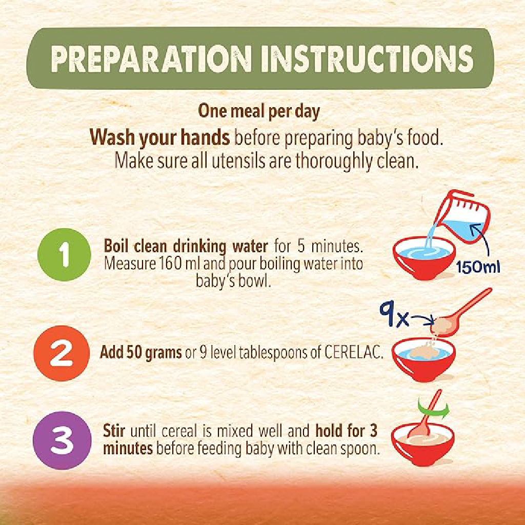 Nestlé Cerelac Wheat & Date Pieces 1kg