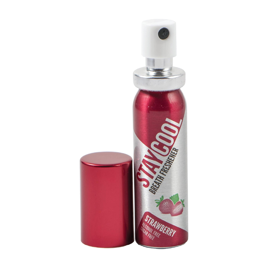 Stay Cool, Freshener Strawberry, Refreshing strawberry-scented body freshener