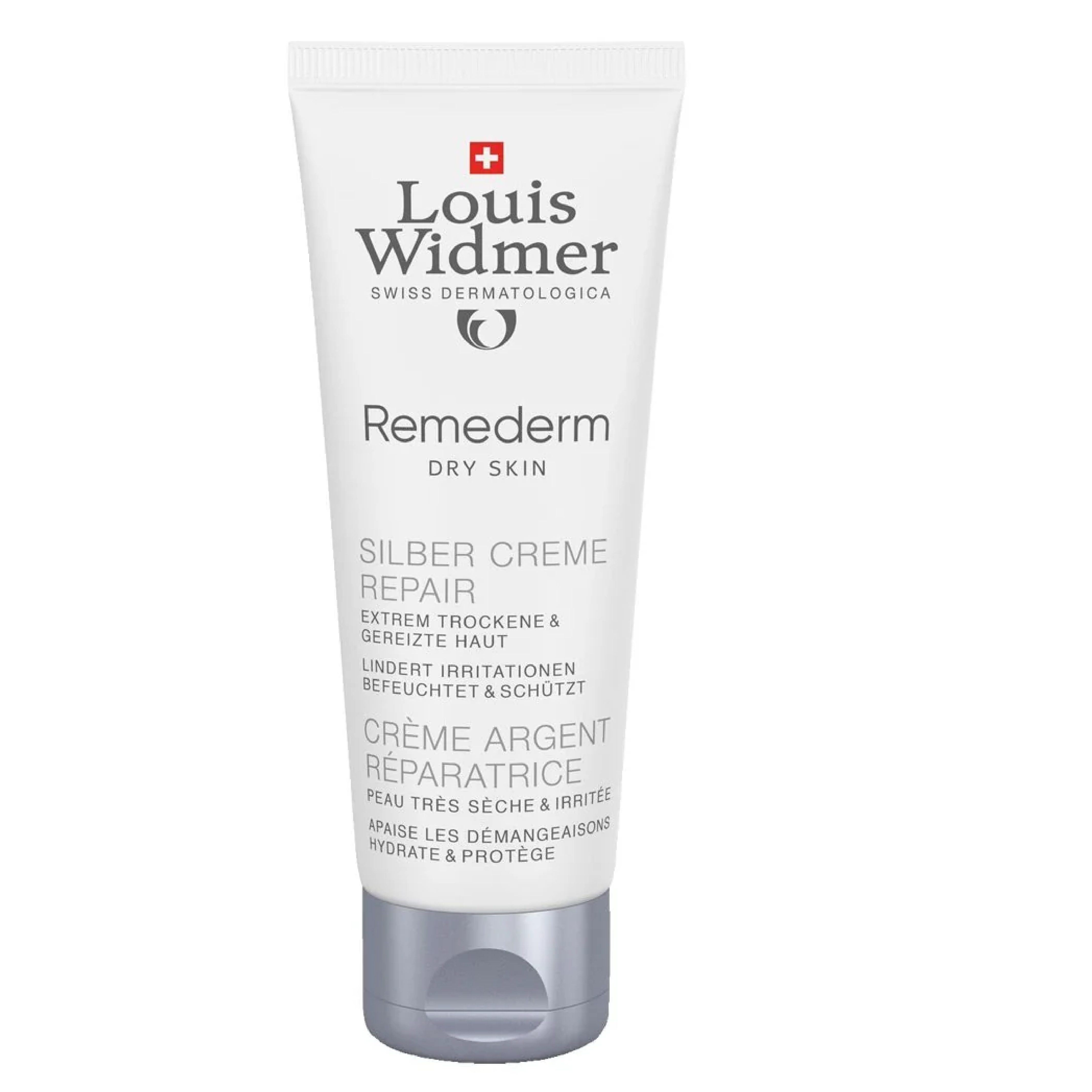 Louis Widmer, Remederm Repair Cream, Intensive moisturizing cream for dry skin, 75ml