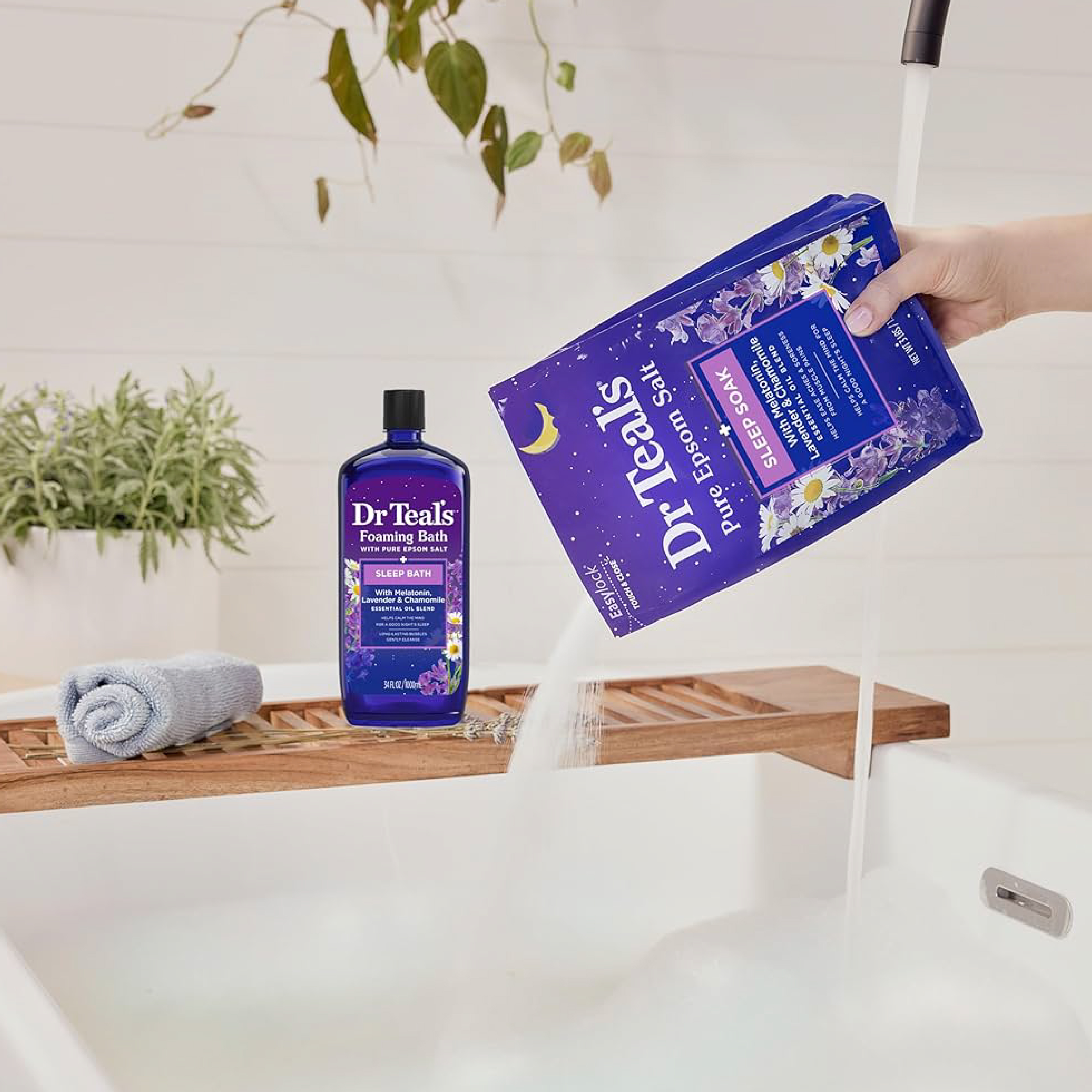 Dr Teal'S Epsom Soaking Salt Melatonin Sleep 1360 G