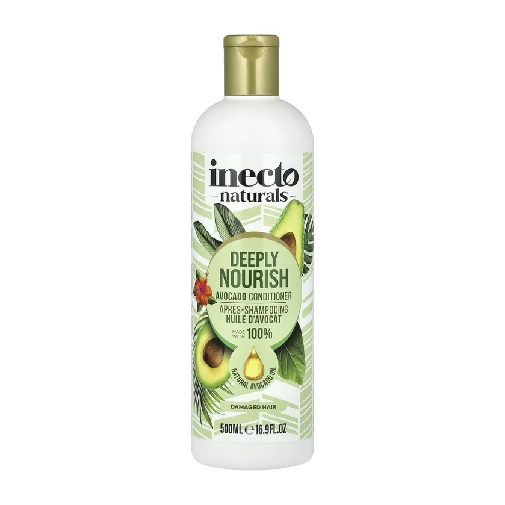 Inecto Naturals, Avocado Conditioner, Nourishing conditioner for dry and damaged hair, 500 ml