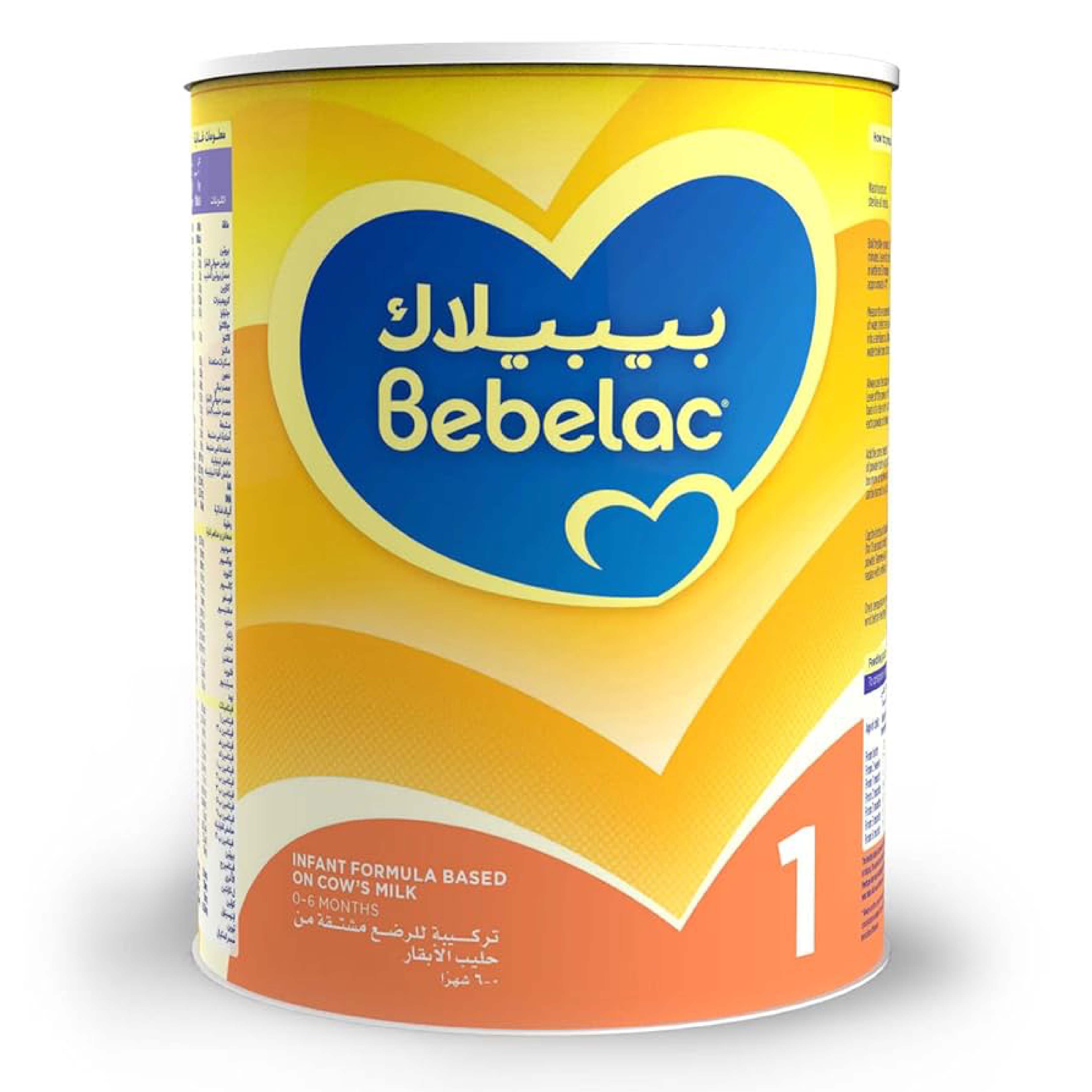 Bebelac Stage 1 Infant Formula, 800 g