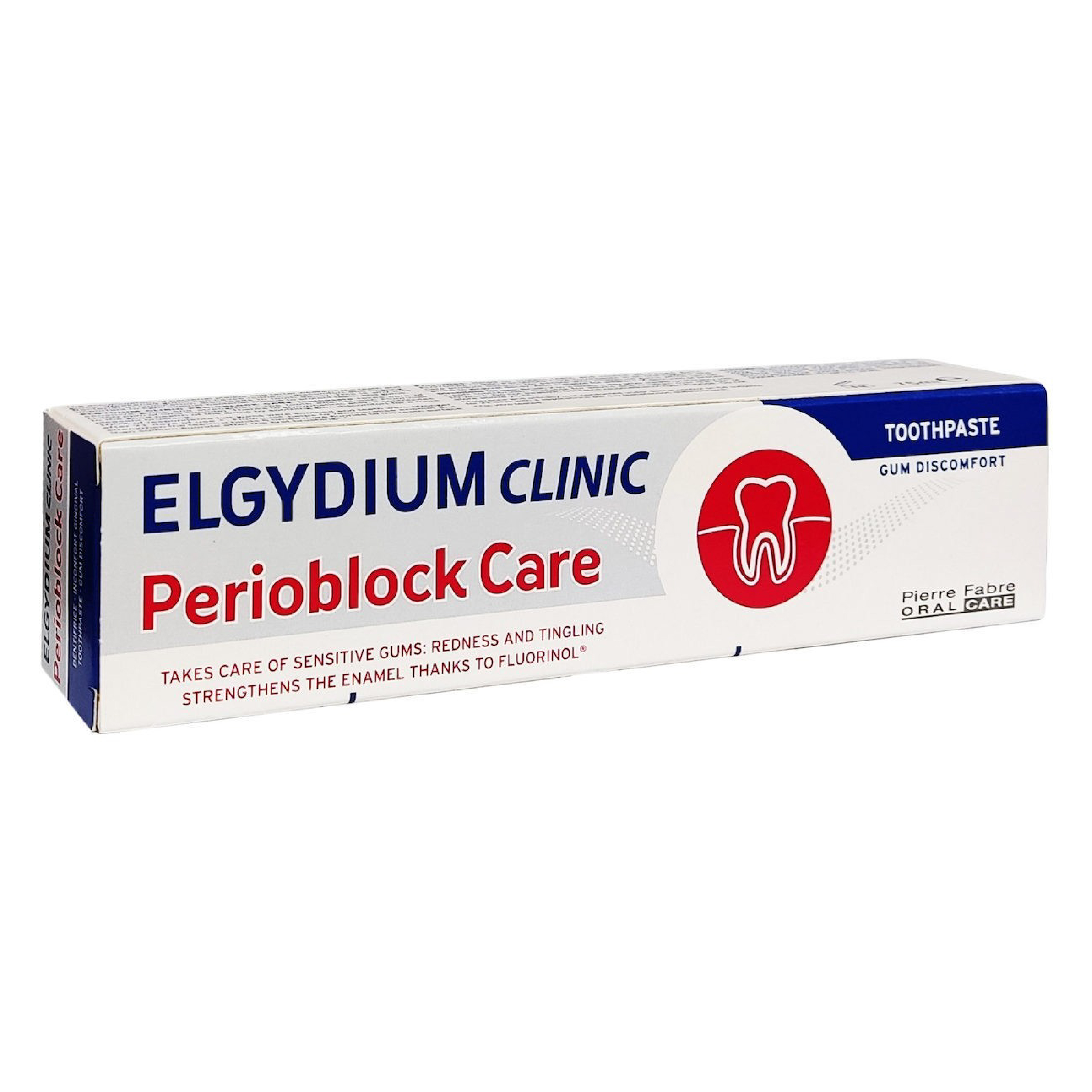 Elgydium, Clinic Perioblock Care Toothpaste, Protective toothpaste for gum health, 75ml
