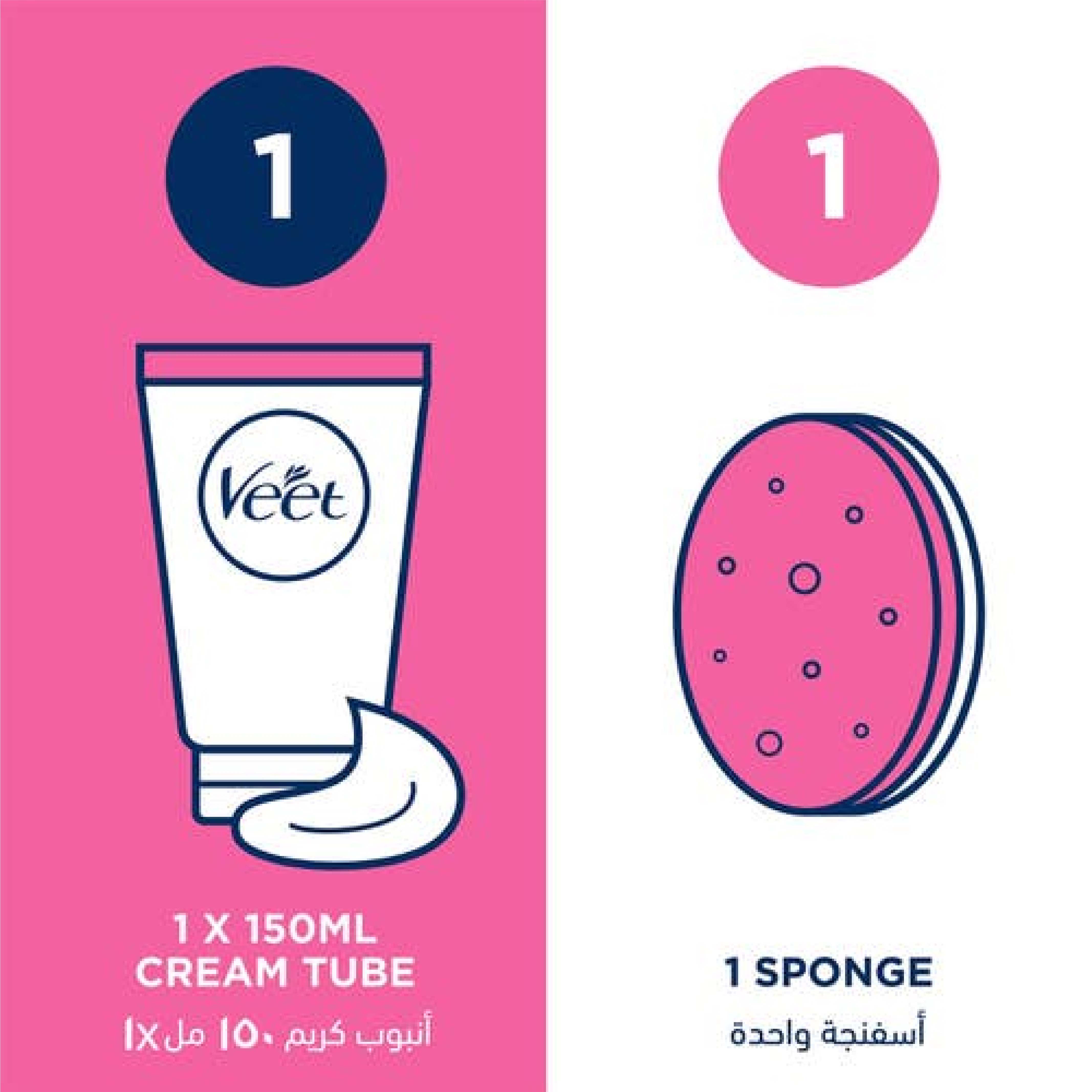 Veet, Shower Cream Normal Skin Hair Removal, Moisturizing hair removal cream for normal skin