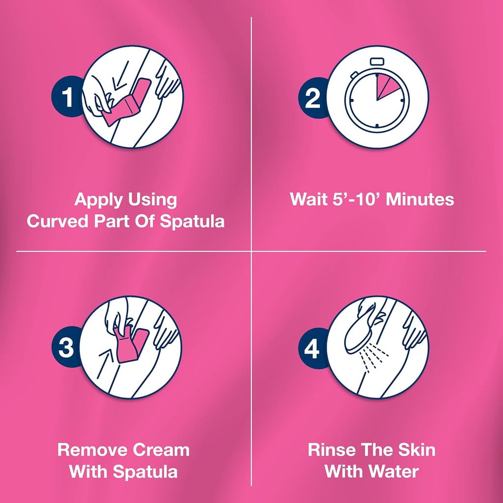 Veet Pure Legs & Body Hair Removal Cream, Sensitive Skin, 100ml