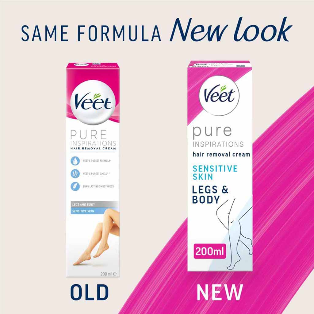 Veet, Hair Removal Cream for Normal Skin, Effective cream for normal skin hair removal, 300 g
