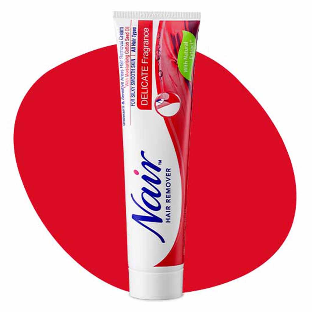 NAIR TUBE FOR UNDER ARM SENSITIVE AREAS