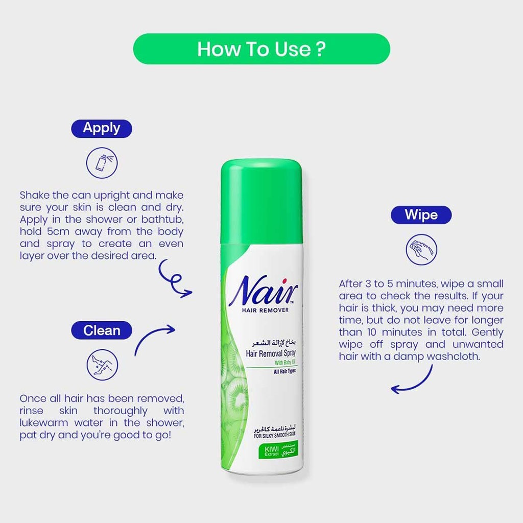 Nair Spray Kiwi 200 ml